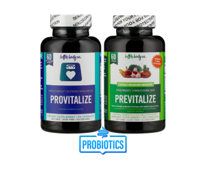 Better Body Co. Provitalize Original Slim Gut Bundle-Natural Menopause Probiotic and Prebiotic, Capsule